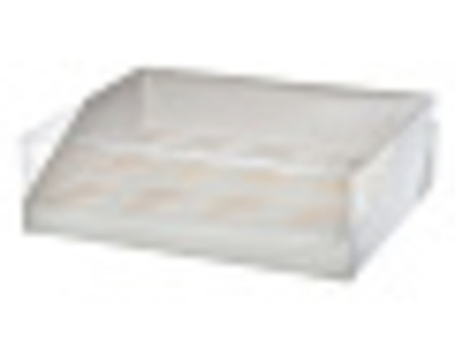 Коробка для 12 капкейков с пластиковой крышкой