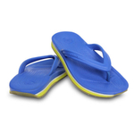 Шлепанцы Детские Crocs Retro Slingback Flat Varsity Blue Burst