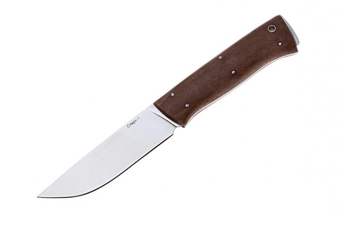 Туристический нож Стерх-1 Полированный Орех