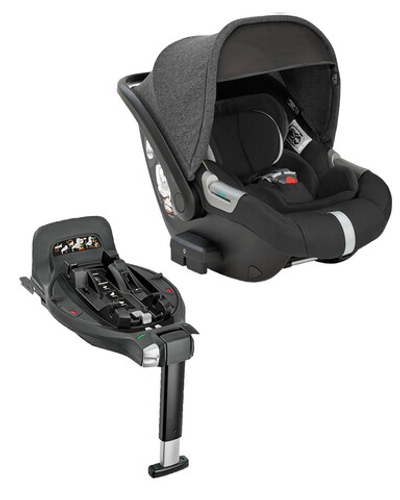 Автокресло Inglesina Darwin Infant Recline с Базой Darwin Isofix I-Size 360 Upper Black