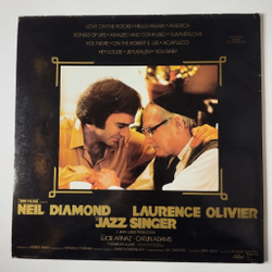 Винтажная виниловая пластинка LP Neil Diamond The Jazz Singer Певец Джаза (Songs From The Motion Picture) (UK 1980)