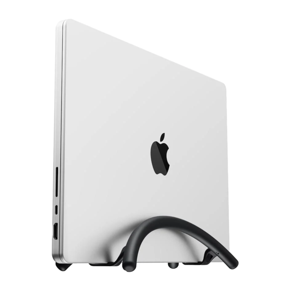 Вертикальная металлическая подставка Twelve South BookArc Flex для MacBook Pro 14–16" Подставка из алюминия с силиконовыми подкладками