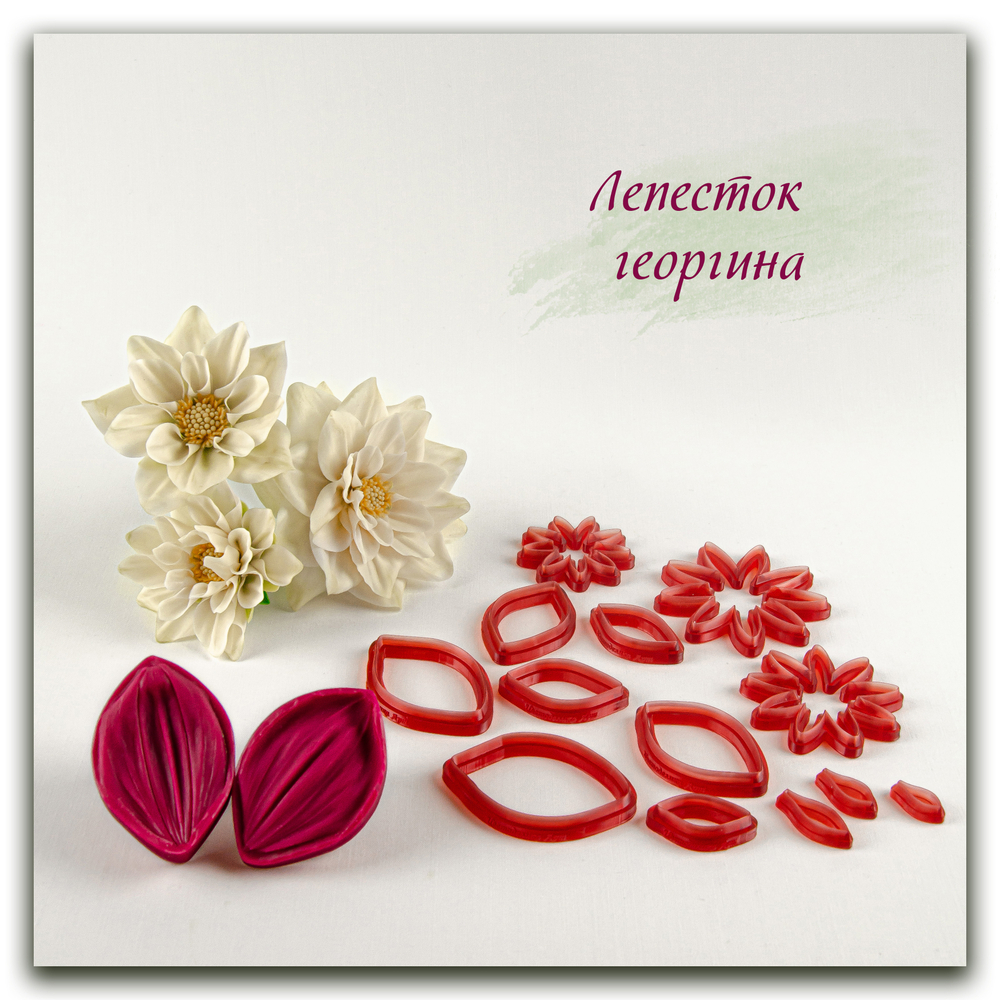 Комплект для лепки георгинов