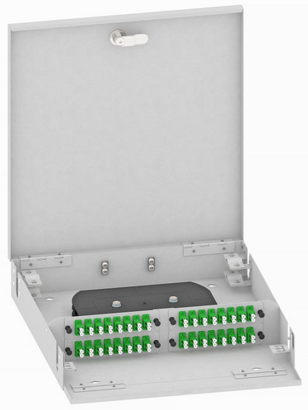 Кросс оптический настенный  TopLAN КРН-Top-64LC/A-OS2-GY