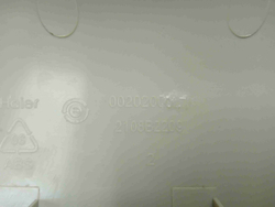 HW50-12866ME кт191 Декоративная панель для стиральной машины Haier 2108В2209 б/у