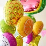 Шар (18"/46 см) Круг, Апельсин, Оранжевый