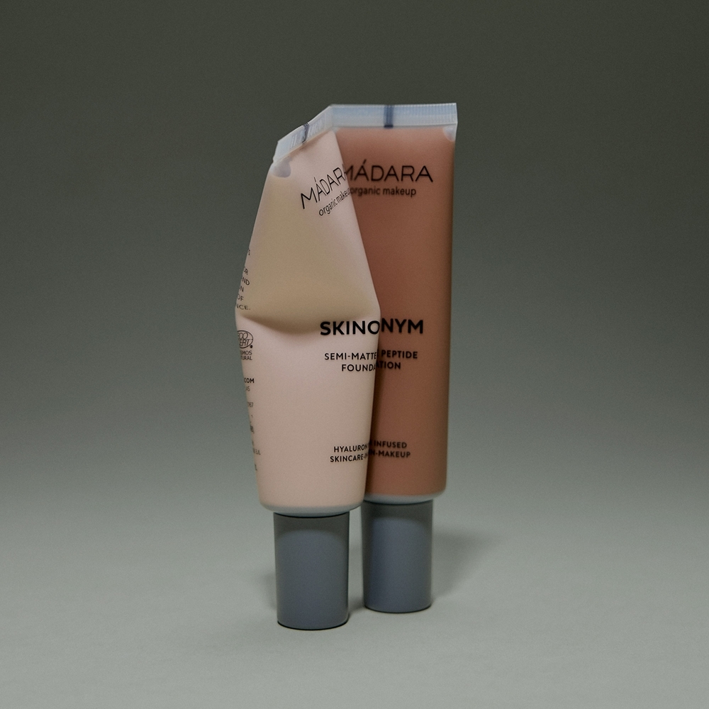 MÁDARA Skinonym Semi-Matte Peptide - Долговечный тональный крем с пептидами, 30 ml