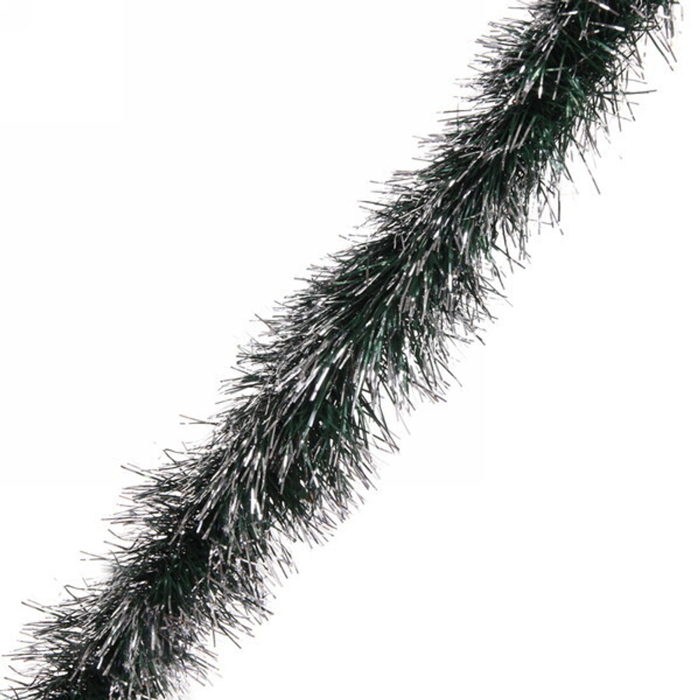 Мишура 2м 11см «Сказочная хвоя»,Зелёный/Белый