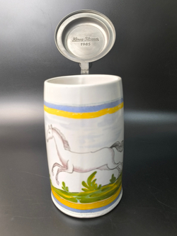 Фаянсовая кружка "Лошадь" Германия