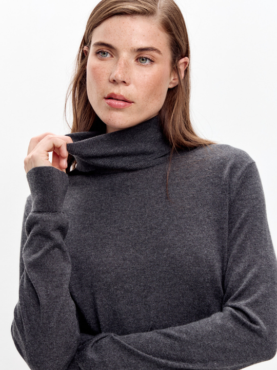 Водолазка из шелка и кашемира