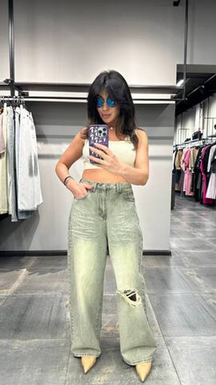 Джинсы прямые