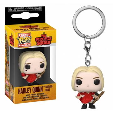 Брелок Funko Pocket POP! Keychain DC The Suicide Squad Harley (Damaged Dress) 56007