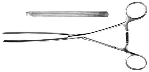 ТМ- З-40-3 Зажим кишечный эластичный д/детей, прямой, 200 мм (НОВОЕ ИСПОЛНЕНИЕ)