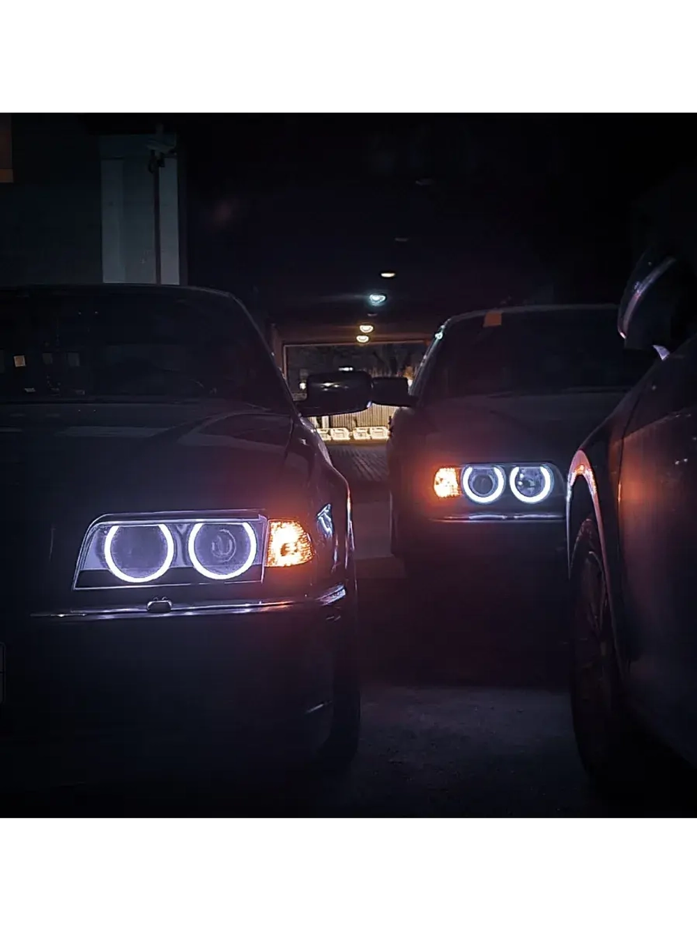 Ангельские глазки BMW E 30 , E 32 , E 34 (Белый )