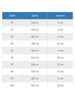 Набор челноков Петроканат №№ Р1-Р10, (в упаковке 10 штук)
