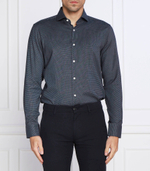 рубашка h-joe-spread-c1-222 BOSS BLACK - темно-синий(50484231)