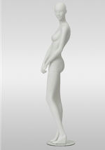 Женский абстрактный манекен Nika 5/Белый матовый