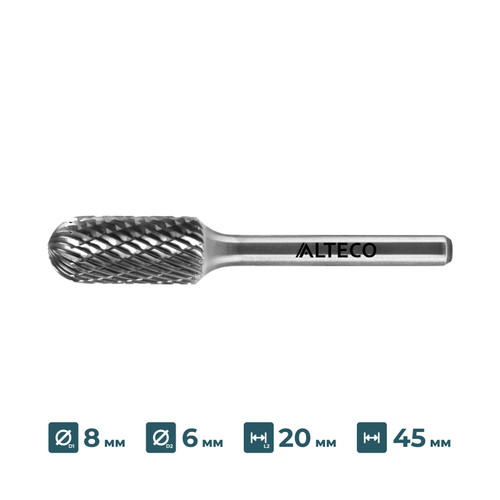 Борфреза по металлу ALTECO C 0820/6 MX