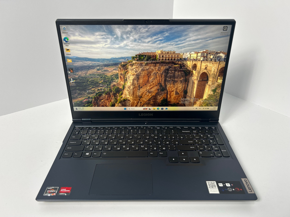 Ноутбук Lenovo Legion 5 15ACH6A (82NW0035RK) 15.6"/AMD Ryzen 5 5600H/RAM 16GB/SSD 1024GB/Radeon RX 6600M 8GB/IPS 165 Hz/1920*1080/DOS/Подсветка кл-ры: RGB/черный. Состояние: B1