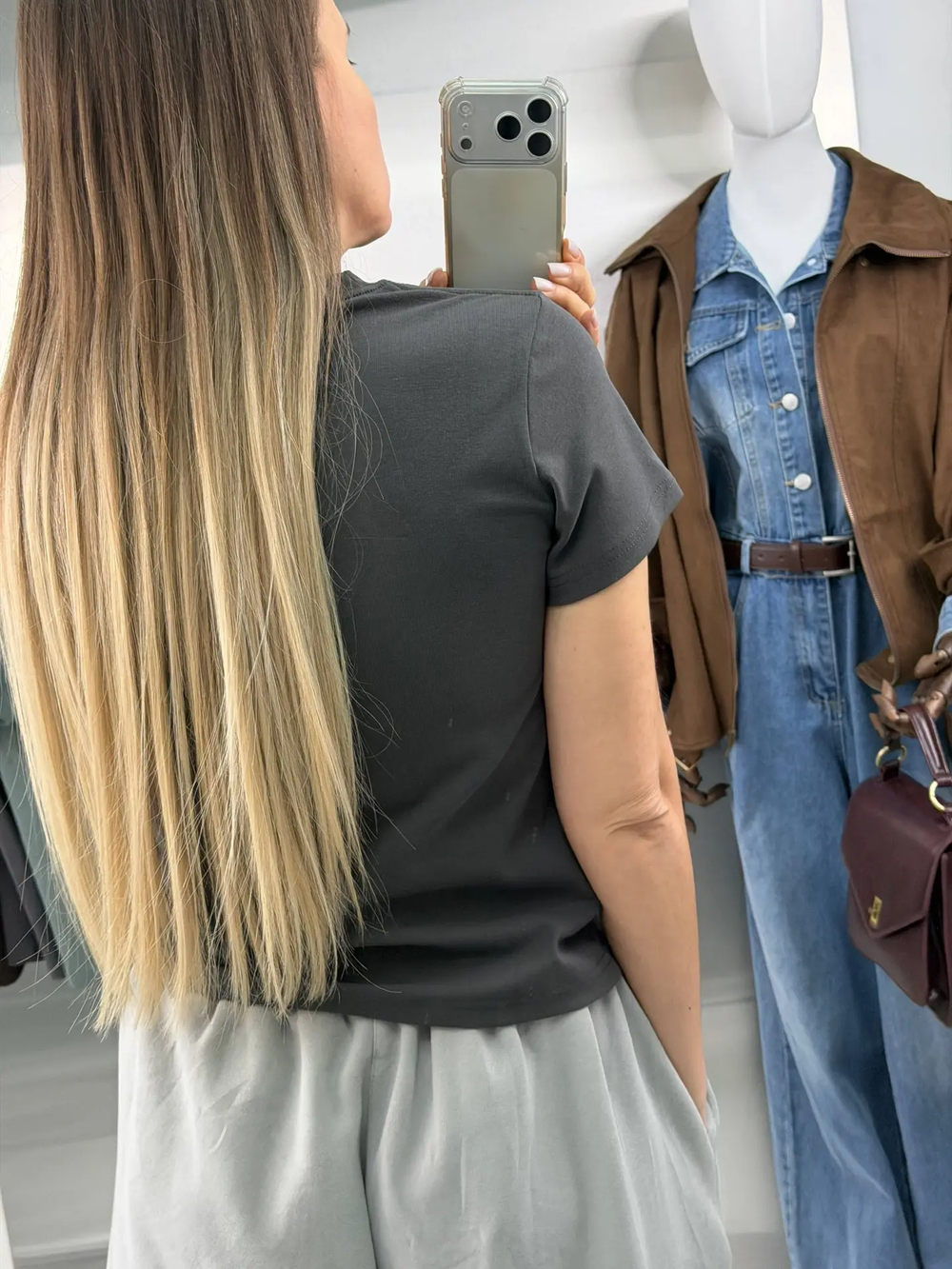 Футболка женская арт. 821 цвет "графит"