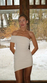 Платье Draped asymmetrical Dress