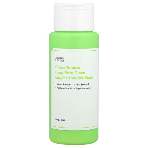 Sungboon Editor, Очищающий энзимный порошок с зеленым томатом, 50 г (1,76 унции)