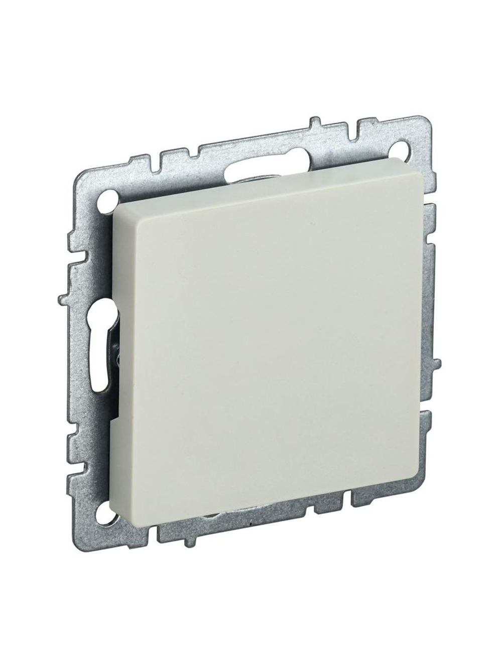 Заглушка с суппортом BRITE МЗ10-БрКр механизм беж. IEK BR-PL10-K10