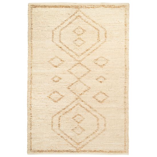 Ковер из джута и переработанного хлопка kolkata из коллекции ethnic, 160х230см