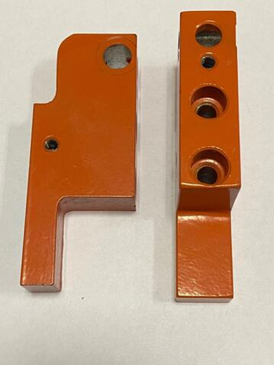 Крепление в левой части станка 100Е1 (оранжевый)  Арт.15608