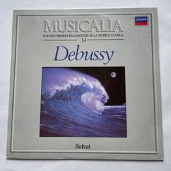 Винтажная виниловая пластинка LP Musicalia 34 Claude Debussy Клод Дебюсси (Испания 1986)