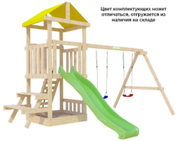 Деревянная детская площадка Крафтик со столиком