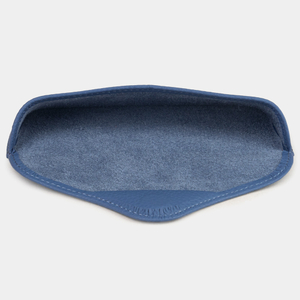 Футляр для очков Vision из кожи теленка, цвета синий королевский