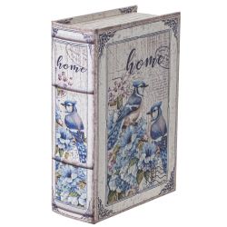 GAEM Шкатулка-книга с кодовым замком, L16 W7 H22 см