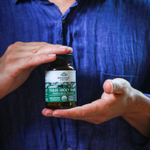 Organic India, тулси (базилик священный), 90 растительных капсул