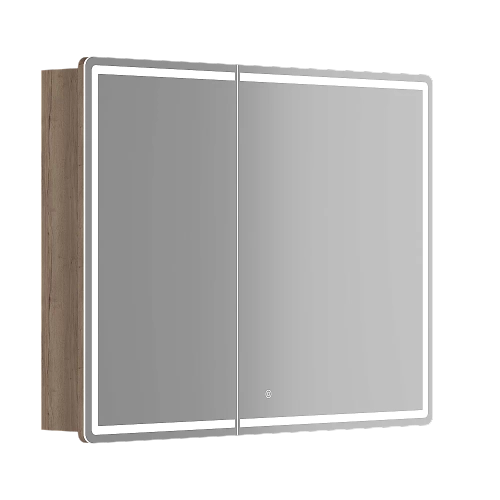 Зеркальный шкаф Sancos Mirror MI100EG дуб галифакс натуральный