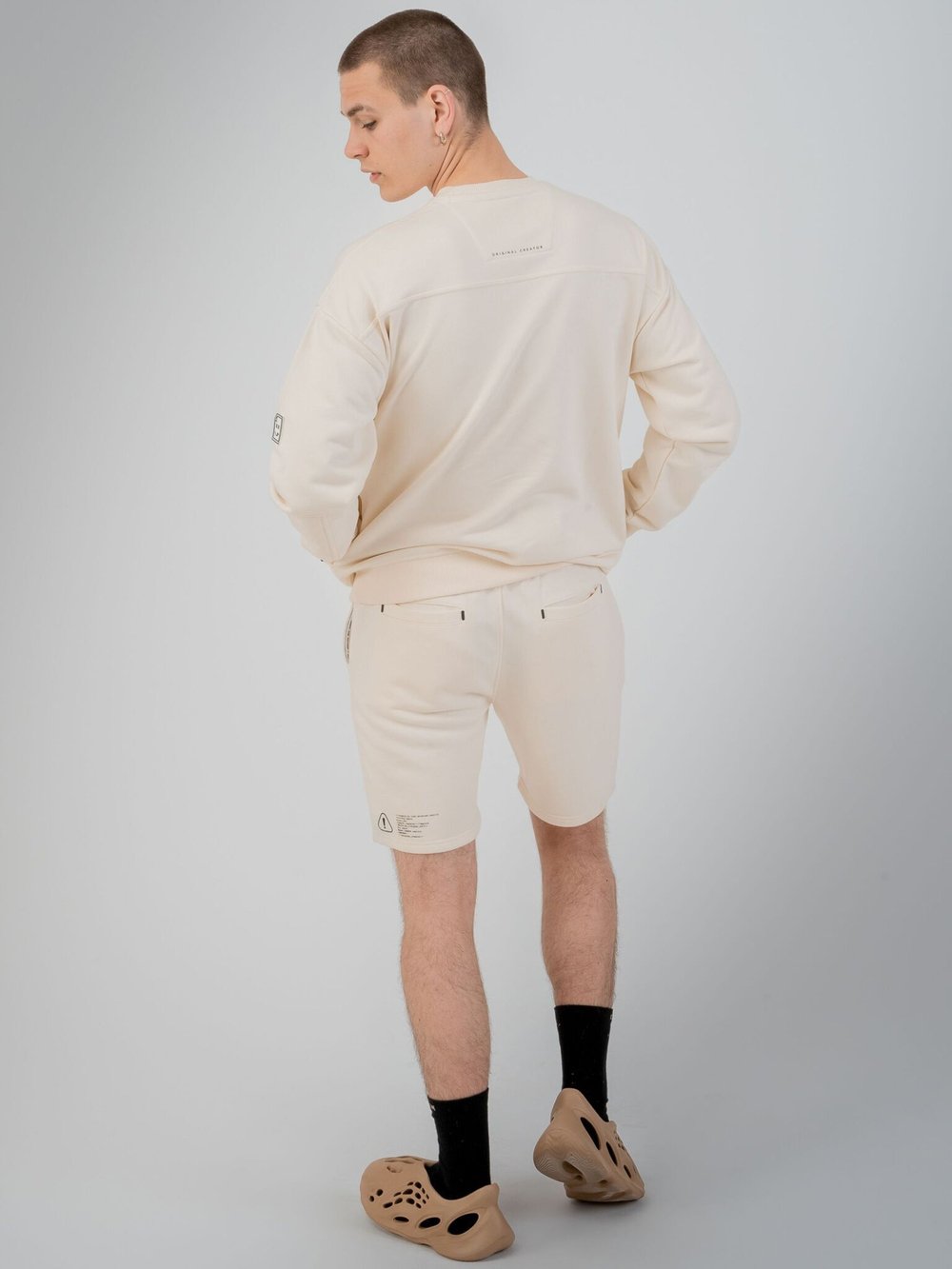 Свитшот мужской ORIGINAL CREATOR GLOBE SWEATSHIRT, Молочный