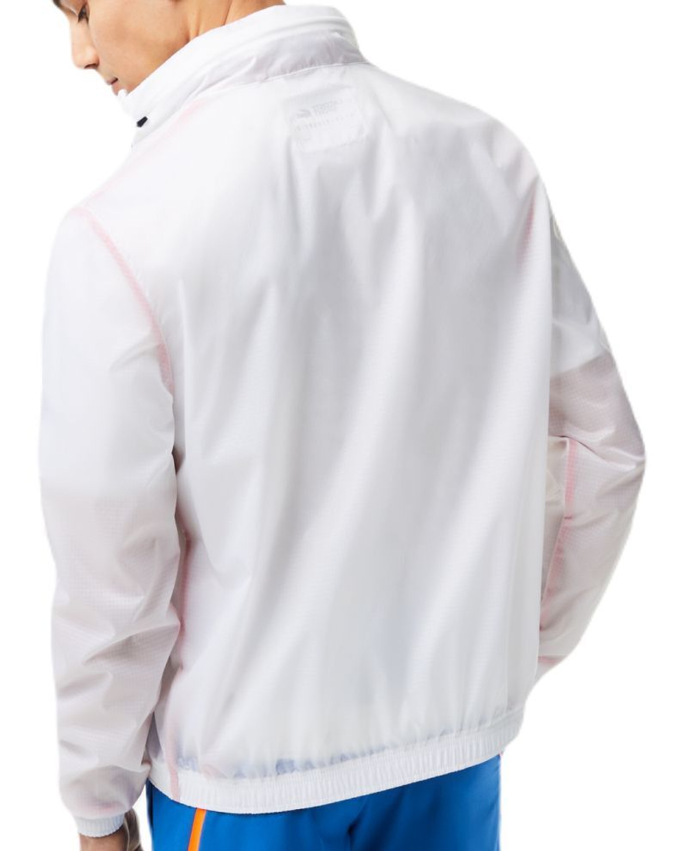 Куртка теннисная Lacoste Tennis x Novak Djokovic Zip Jacket - white