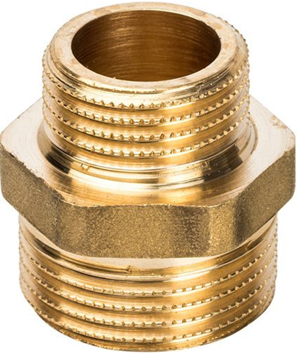 Ниппель латунь переходной 1/8"х1/4"