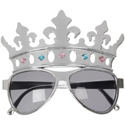 Очки карнавальные «Король» 14,2*10,9 см, микс