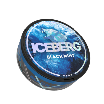 ICEBERG BLACK MINT (75 МГ) - ТЕРПКАЯ МЯТА