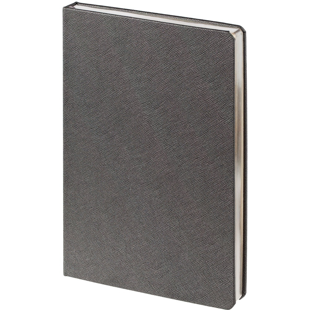Подарочный набор: Ручка перьевая Parker Jotter Stainless Steel  и Ежедневник недатированный  серый
