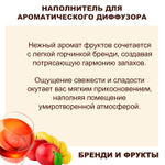 БРЕНДИ И ФРУКТЫ - Наполнитель для ароматического диффузора