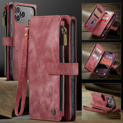 Многофункциональный чехол-кошелек CaseMe 3 in 1 Matte Wallet для iPhone 17 Pro Max