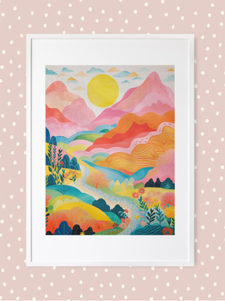 постер электронный 40х50 см