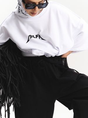 Футболка оверсайз(унисекс) плотная «MILFA»