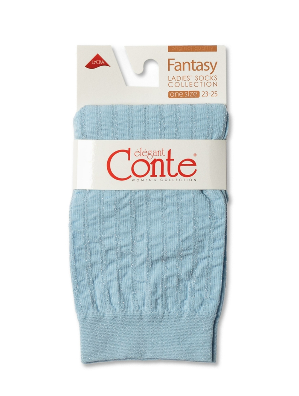 CONTE FANTASY Носки в полоску с люрексом