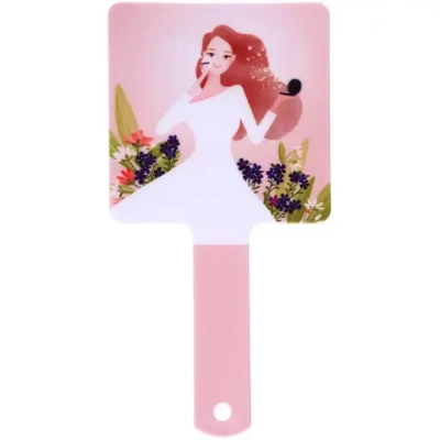 Зеркало косметическое «ИМАНИ - ЛАНТА», микс 4 дизайна, 23,4*12см (PVC подвес)