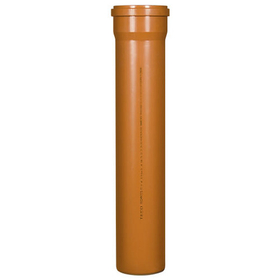 Труба для наружной канализации TEBO RU-TB ПП SN2 110 х 2,7 х 1000 мм