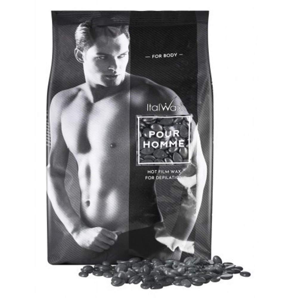 ПЛЕНОЧНЫЙ ВОСК «POUR HOMME» BODY ITALWAX 500гр