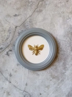 Панно 18 см. насекомые на стену для интерьера Пчела